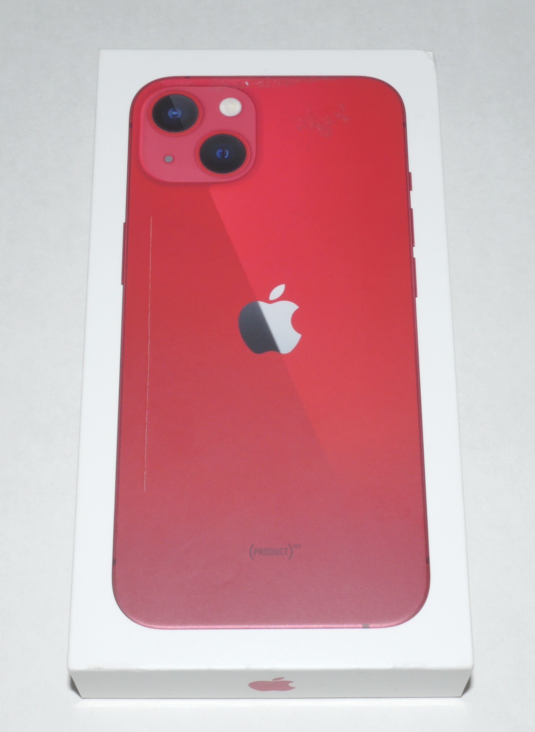 Apple iPhone 13 GSM+CDMA 128GB RED MLAA3LL/A OPEN BOX (VERIZON) NO