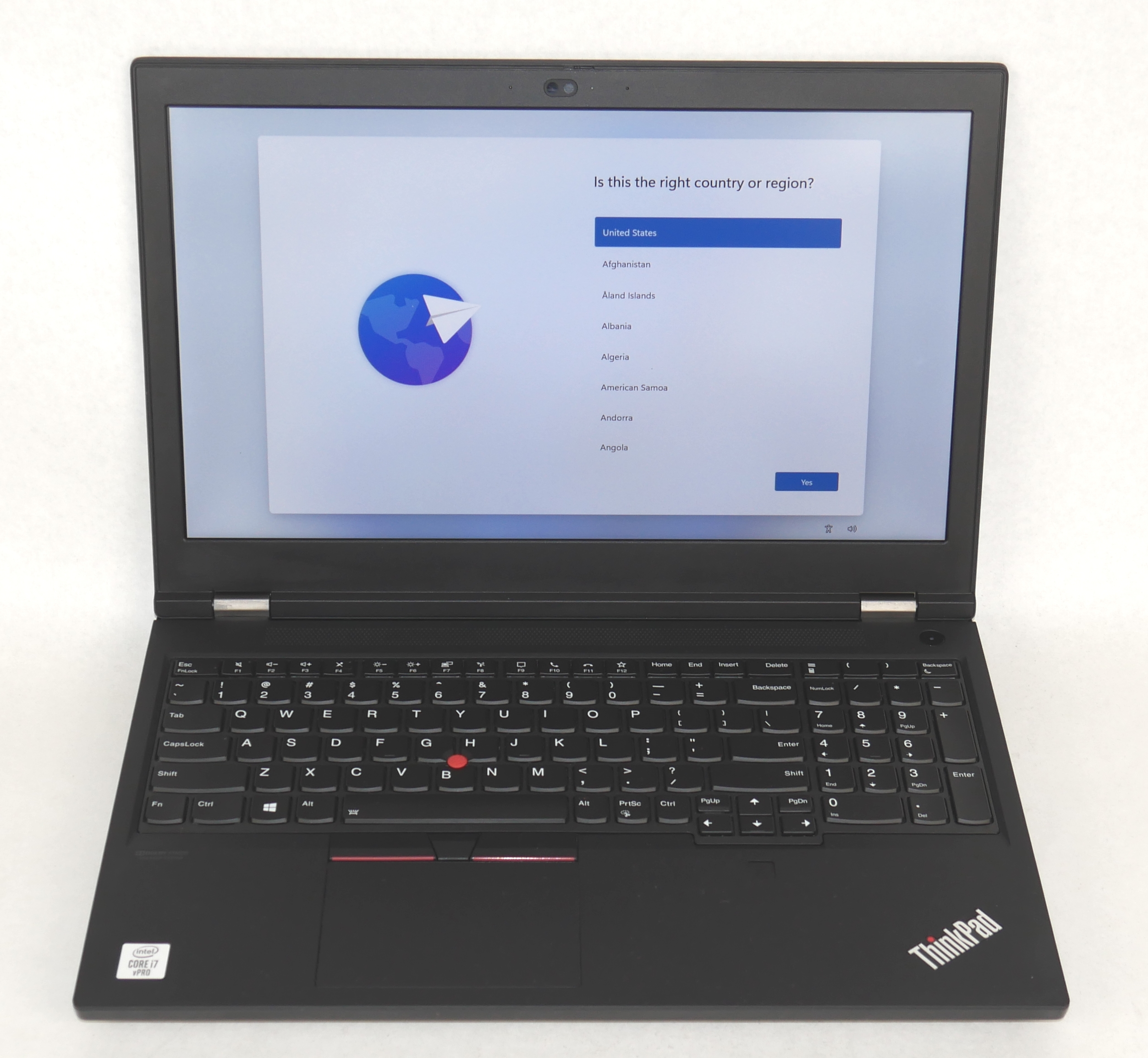 Lenovo Thinkpad P15 Gen 1 i7-10850H 2.70GHz 1TB NVME 32GB WIN11PRO